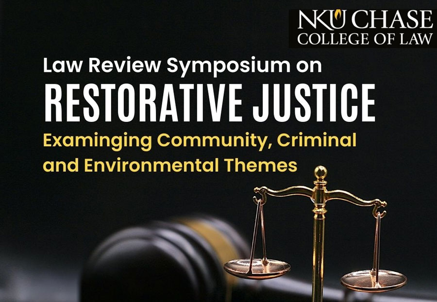 Find us at the Law Review Symposium on Restorative Justice!